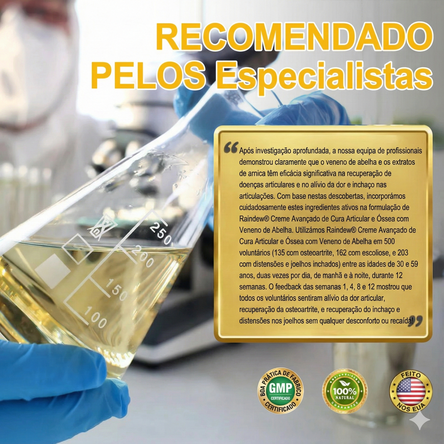 Cougex® Creme Avançado de Cicatrização de Articulações e Ossos com Veneno de Abelha